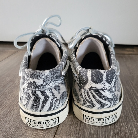 Sperry Topsiders Black & White Animal print - Picture 3 of 10